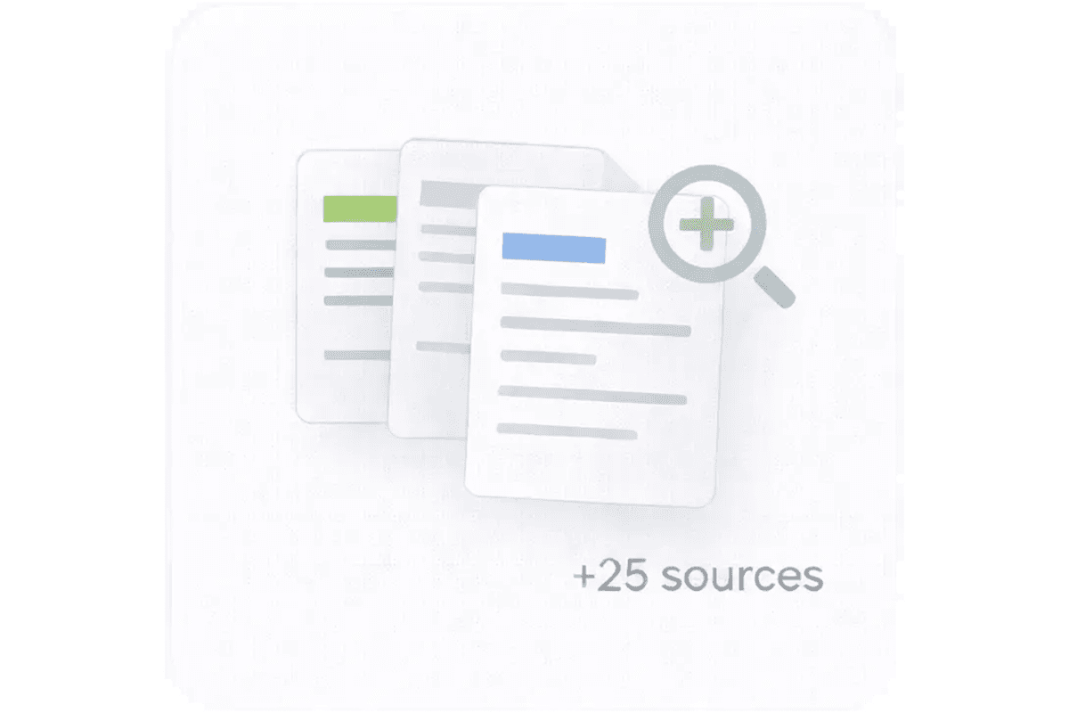 Evidence-backed answers